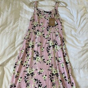 Calf length dress